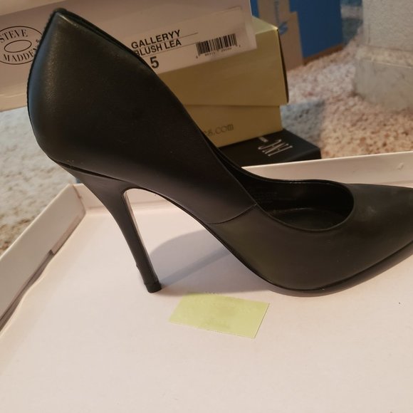Steve Madden heels Gallery black patent 5.5 - Picture 3 of 5